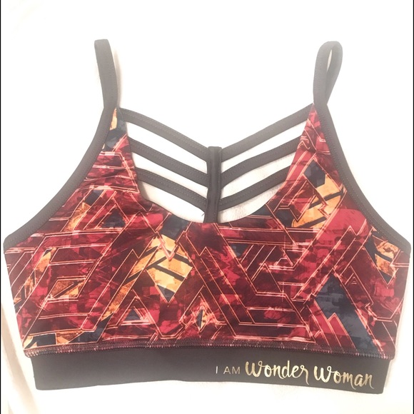 Her Universe Wonder Woman Sports Bra - Picture 1 of 6